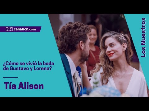 Así se vivió el detrás de cámaras de la boda entre Gustavo y Lorena, con la presencia de Alison