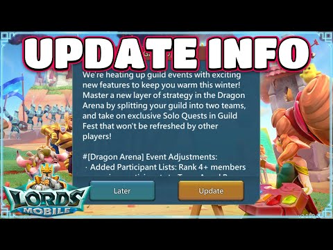 The NEW Updates Are Rolled Out On Taiwan Server! Lords Mobile