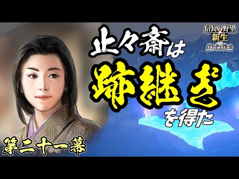 怒りの西進【信長の野望・新生PK】｜止々斎は跡継ぎを得た 第二十一幕【蘆名露｜蘆名家】