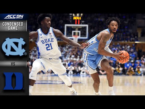 Acc Football Basketball 🏀 North Carolina vs. Duke Condensed Game | ACC Men’s Basketball (2021-22)