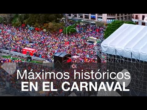 Máximos históricos en el Carnaval de Santa Cruz de Tenerife 2023