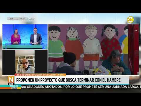 Terminar con el hambre: conversamos con Julio González, fun. de Soñadores Unidos ?N8:00? 27-06-24