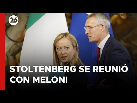 ITALIA 1 JensStoltenberg se reunió con Georgia Meloni