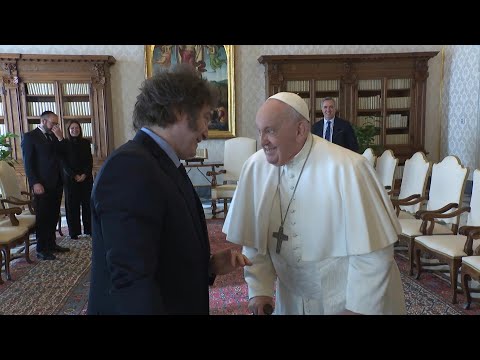 El Papa y Milei hablaron de la crisis económica, la grieta y de la posible visita a la Argentina