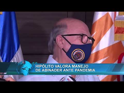 Hipólito valora manejo de Abinader con pandemia