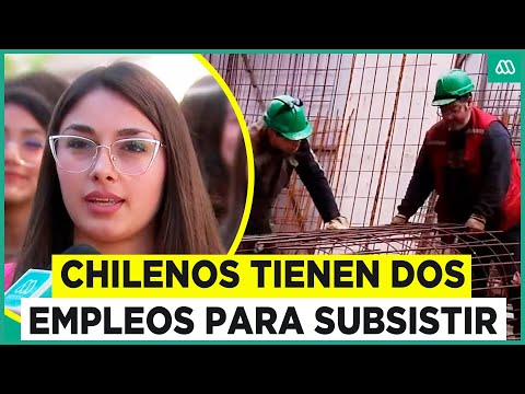 No hay de otra: Chilenos se deciden a tener dos trabajos para poder subsistir