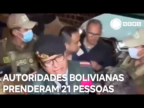 Número de detidos na Bolívia sobe para 21