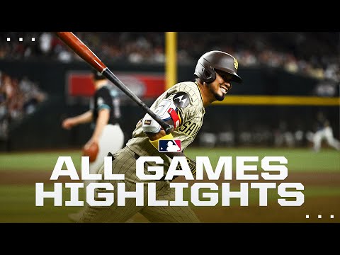 Highlights from ALL games on 5/4! (Luis Arráez laces 4 hits in Padres debut, As put up 20!)