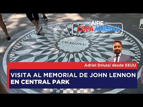 AIRE en la Copa América | Visita al memorial de John Lennon en el Central Park