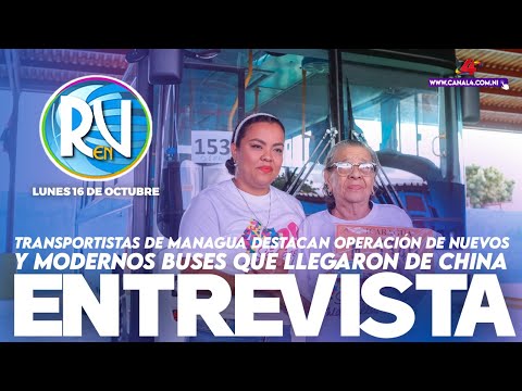 Transportistas de Managua y Ciudad Sandinos – Revista En Vivo – 16 de octubre del 2023
