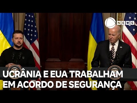 Ucrânia e EUA trabalham em acordo de segurança