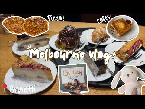 Melbourne vlog!˚˖𓍢ִ໋🎬✧˚.🛍️༘🍰⋆  | Movies, cafes and shopping!