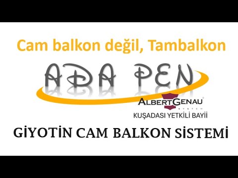 Cam balkon değil tambalkon A`dan Z`ye tambalkon