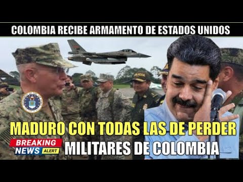 Maduro con TODAS LAS de PERDER Colombia recibe armas de EEUU hoy 31 marzo 2021