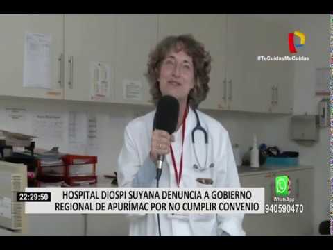 Apurimac, hospital donde trabajan 50 médicos alemanes