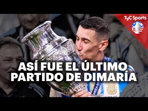 EL ÚLTIMO PARTIDO DE FIDEO EN LA SELECCIÓN  MEJOR JUGADOR, CAMPEÓN, FESTEJOS, ENTREVISTAS Y MÁS