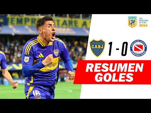 Boca Juniors VS Argentinos Juniors [1-0] | RESUMEN COMPLETO y GOLES | Liga Argentina 2024