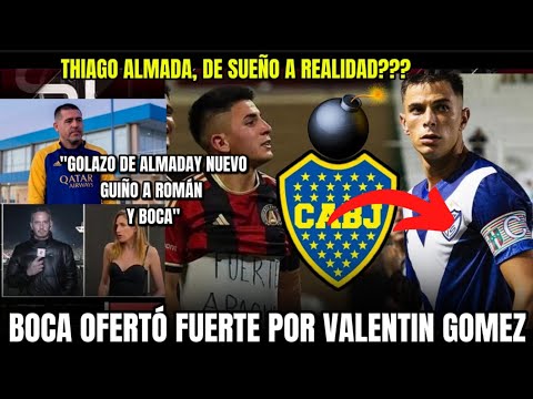 Boca OFERTÓ FUERTE por el jugador que quiere River!!! Thiago Almada ,de un sueño a realidad