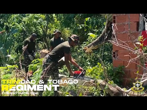 Feel Good Moment: Regiment Helps Tobago