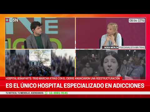 TRABAJADORES del HOSPITAL BONAPARTE: PRETENDEN un CAMBIO CULTURAL