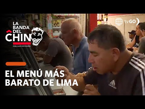 La Banda del Chino: Conoce dónde venden los menús más baratos de Lima (HOY)