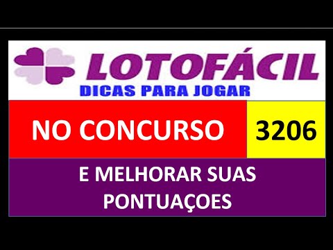 lotofacil 3206 como melhorar suas apostas