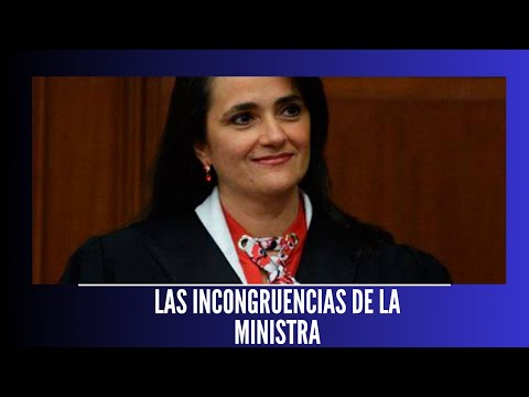 LA MINISTRA RIOS FARJAT, COMO DICE UNA COSA HACE OTRA; ANTES SE OPONIA A LO QUE AHORA APLAUDE.