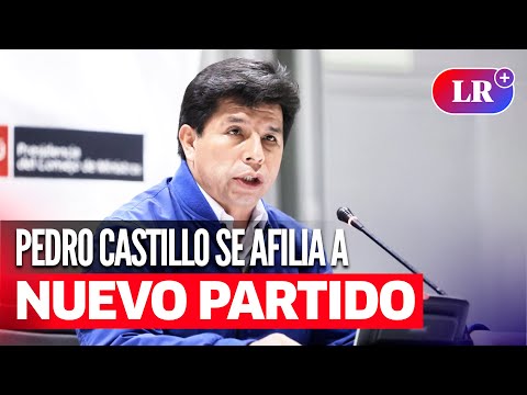 PEDRO CASTILLO anuncia su afiliación al partido TODO CON EL PUEBLO