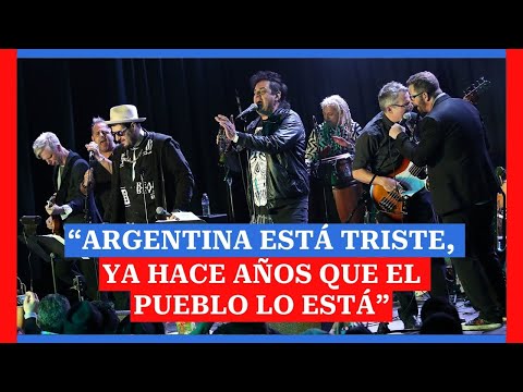 Los Auténticos Decadentes analizan la realidad de su país: “Argentina está triste