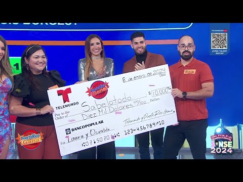 Laura y Osvaldo ganan el Sabelotodo y se llevan $10,000