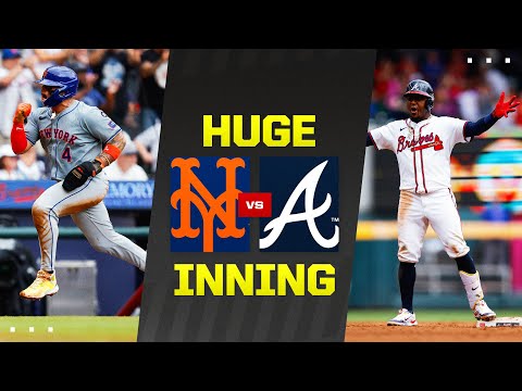 INSANE BACK-AND-FORTH INNING BETWEEN METS AND BRAVES! (10 RUNS SCORED)