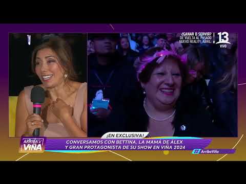 Habla la madre del comediante Álex Ortiz luego de su show en el Festival de Viña del Mar