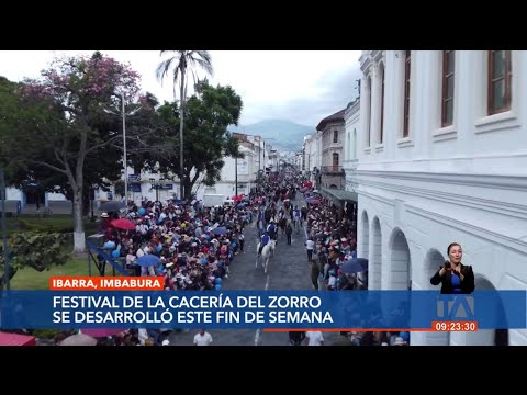 La Cacería del Zorro, la competencia hípica más grande del país se dio lugar en Ibarra