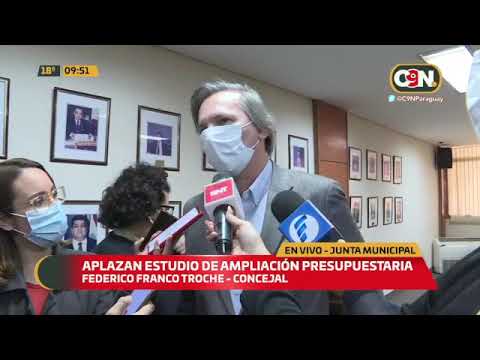 Aplazan estudio de aumento salarial de funcionarios de la Municipalidad de Asunción