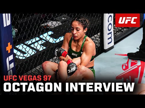 Jaqueline Amorim Octagon Interview | UFC Vegas 97