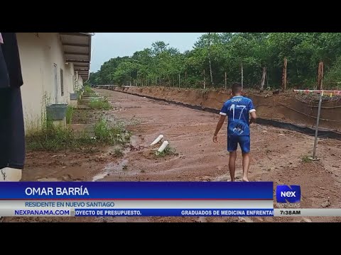 Graves afectaciones en la provincia de Veraguas por las intensas lluvias