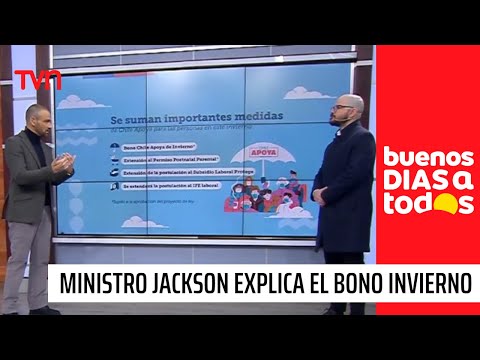 Montos y beneficiarios: Ministro Jackson explica el Bono Invierno | Buenos días a todos