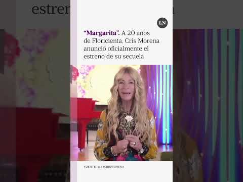 A 20 años de Floricienta, Cris Morena confirmó el estreno de Margarita la secuela de la historia