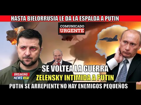 ULTIMA HORA! Se voltea la tortilla Ucrania intimida a Putin Lukashenko le da la espalda a Rusia