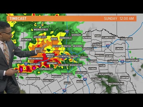 DFW weather: Tracking multiple rounds of storms this weekend