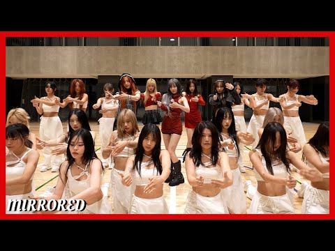 LE SSERAFIM - 'Burn the Bridge' Dance Practice Mirrored (4K)
