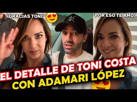 El DETALLE de Toni Costa con Adamari López que la CONDUCTORA ha querido AGRADECERLE públicamente
