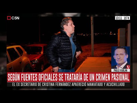 Paulo Kablan sobre el hallazgo del cuerpo de Fabián Gutiérrez, exsecretario de Cristina Kirchner