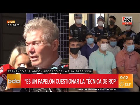 Crimen de Fernando Báez Sosa: “Es un papelón cuestionar el RCP”