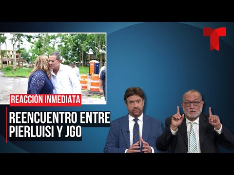 Reacción inmediata | Reencuentro entre Pedro Pierluisi y Jenniffer González