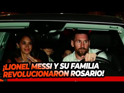 Lionel Messi fue a la fiesta de 15 de su sobrina y causó furor