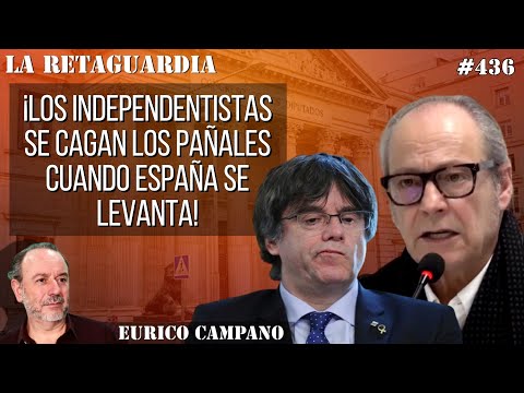 ¡Los independentistas se cagan los pañales cuando España se levanta!