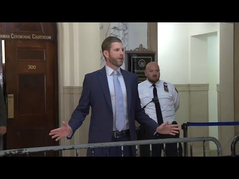 Eric Trump testifies in civil fraud trial he relied on accountants for financial statements accuracy