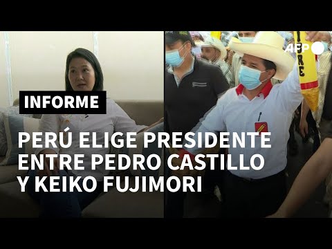 Perú, entre un maestro de escuela rural y la heredera de una dinastía política | AFP