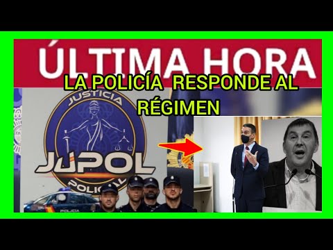 #ÚLTIMAHORA - DURO COMUNICADO DE LA POLICÍA AL RÉGIMEN - JUPOL